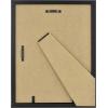 imageMCS Gallery Essential Picture Frames Photo Gallery Wall Frame Set with 4 x 6 Inch 5 x 7 Inch and 8 x 10 Inch Frames Black Woodgrain 10 PieceBlack Woodgrain