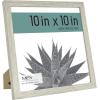 imageMCS Gallery Essential Picture Frames Photo Gallery Wall Frame Set with 4 x 6 Inch 5 x 7 Inch and 8 x 10 Inch Frames Black Woodgrain 10 PieceGray Woodgrain