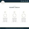 imageMCS Master ampamp Co Modern Metal Round Wall Mirror Minimalist Home Decor Circle Mirror for Living Room Bedroom or Bathroom 30 Inch Brass
