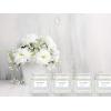 imageMCS Wedding Photo FramePlacecard Holder 69044 24Pack Rustic WhiteRustic White