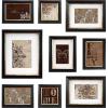imageMCS 9 Piece with Usable Artwork Frame Set Bronze Finish