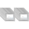 imageMCS Wedding Photo FramePlacecard Holder 69044 24Pack Rustic WhiteSilver