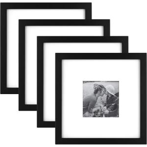 imageMCS East Village Frame Black 11 x 14 matted to 5 x 7 in Single8x8