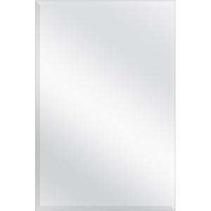 imageMCS Frameless Wall Mirror with 1 inch Bevel 24x36 inch SilverSilver