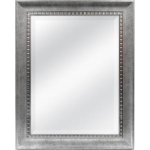 imageMCS Frameless Wall Mirror with Polished Edge 24x30 inch SilverSilver