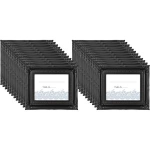 imageMCS Wedding Photo FramePlacecard Holder 69044 24Pack Rustic WhiteBlack