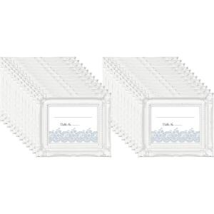 imageMCS Wedding Photo FramePlacecard Holder 69044 24Pack Rustic WhiteWhite