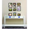 imageMCS 10pc Picture Frame Value Set  Two 8x10 in Four 5x7 in Four 4x6 in Antique Pine Stain 65706Black