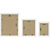imageMCS 63895 White Woodgrain Studio Gallery 7 Piece Frame Set MultipackWhite Woodgrain