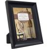 imageMCS 7 Piece Wide Scoop Molding Frame Set Black 65614Black
