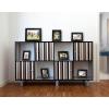 imageMCS 7 Piece Wide Scoop Molding Frame Set Black 65614Black