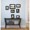imageMCS 7 Piece Wide Scoop Molding Frame Set Black 65614Black