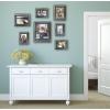 imageMCS 7 Piece Wide Scoop Molding Frame Set Black 65614Pewter