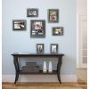 imageMCS 7 Piece Wide Scoop Molding Frame Set Black 65614Pewter