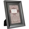 imageMCS 7 Piece Wide Scoop Molding Frame Set Black 65614Pewter