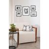 imageMCS Black Gallery Wood 5 Piece Frame Set 65733 FinishBlack