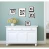 imageMCS Black Gallery Wood 5 Piece Frame Set 65733 FinishWalnut Finish