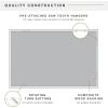 imageMCS Double Matte Record Album Frame 165x25 Record Frame Black Frame for LP Vinyl Record ampamp Jacket Display 2Pack