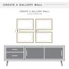 imageMCS Double Matte Record Album Frame 165x25 Record Frame Black Frame for LP Vinyl Record ampamp Jacket Display 2Pack