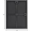 imageMCS Format Document Frame Diploma and Certificate Frame Black 85 x 11 6PackBlack