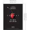 imageMCS Format Document Frame Diploma and Certificate Frame Black 85 x 11 6PackBlack