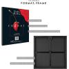 imageMCS Format Document Frame Diploma and Certificate Frame Black 85 x 11 6PackBlack