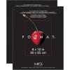 imageMCS Format Document Frame Diploma and Certificate Frame Black 85 x 11 6PackBlack