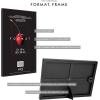 imageMCS Format Document Frame Diploma and Certificate Frame Black 85 x 11 6PackBlack