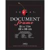 imageMCS Format Document Frame Diploma and Certificate Frame Black 85 x 11 6PackBlack