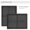 imageMCS Format Document Frame Diploma and Certificate Frame Black 85 x 11 6PackBlack