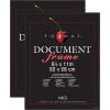 imageMCS Format Document Frame Diploma and Certificate Frame Black 85 x 11 6PackBlack