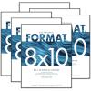 imageMCS Format Document Frame Diploma and Certificate Frame Black 85 x 11 6PackBlack