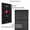 imageMCS Format Document Frame Diploma and Certificate Frame Black 85 x 11 6PackBlack