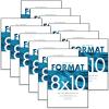 imageMCS Format Document Frame Diploma and Certificate Frame Black 85 x 11 6PackBlack
