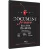 imageMCS Format Document Frame Diploma and Certificate Frame Black 85 x 11 6PackBlack