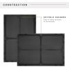 imageMCS Format Document Frame Diploma and Certificate Frame Black 85 x 11 6PackBlack