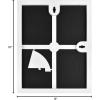 imageMCS Format Document Frame Diploma and Certificate Frame Black 85 x 11 6PackWhite
