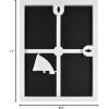 imageMCS Format Document Frame Diploma and Certificate Frame White 85 x 11 12Pack