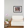 imageMCS Frame for Puzzles Walnut 1425 x 1925 in or smallerBlack