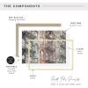 imageMCS Frame for Puzzles Walnut 1425 x 1925 in or smallerNatural