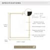 imageMCS Frame for Puzzles Walnut 1425 x 1925 in or smallerNatural
