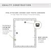imageMCS Frame for Puzzles Walnut 1425 x 1925 in or smallerNatural