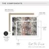imageMCS Frame for Puzzles Walnut 1425 x 1925 in or smallerWhite