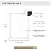 imageMCS Frame for Puzzles Walnut 1425 x 1925 in or smallerWhite