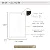 imageMCS Frame for Puzzles Walnut 1425 x 1925 in or smallerWhite