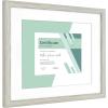 imageMCS Gallery Essential Certificate Document Frame Set 11 x 14 Matted Gallery Wall Frames Fit 85 x 11 Diplomas Documents ampamp Certificates White Woodgrain 6PackGray Woodgrain