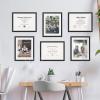 imageMCS Gallery Essential Certificate Document Frame Set 11 x 14 Matted Gallery Wall Frames Fit 85 x 11 Diplomas Documents ampamp Certificates White Woodgrain 6PackBlack Woodgrain