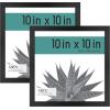 imageMCS Gallery Essential Certificate Document Frame Set 11 x 14 Matted Gallery Wall Frames Fit 85 x 11 Diplomas Documents ampamp Certificates White Woodgrain 6PackBlack Woodgrain