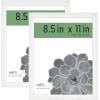 imageMCS Gallery Essential Certificate Document Frame Set 11 x 14 Matted Gallery Wall Frames Fit 85 x 11 Diplomas Documents ampamp Certificates White Woodgrain 6PackWhite Woodgrain
