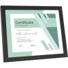 imageMCS Gallery Essential Document Frame  White Woodgrain 85 x 11 in 6 pkBlack Woodgrain